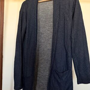 Zara Black and White Textured Knit